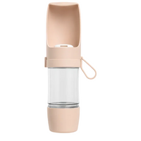 2-in-1 Pet Travel Bottle – Water & Food Container for Dogs