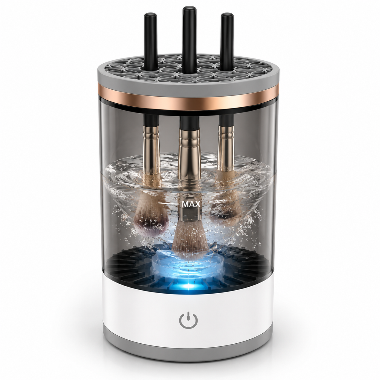 Electric Makeup Brush Cleaner – Spin-Clean in Seconds