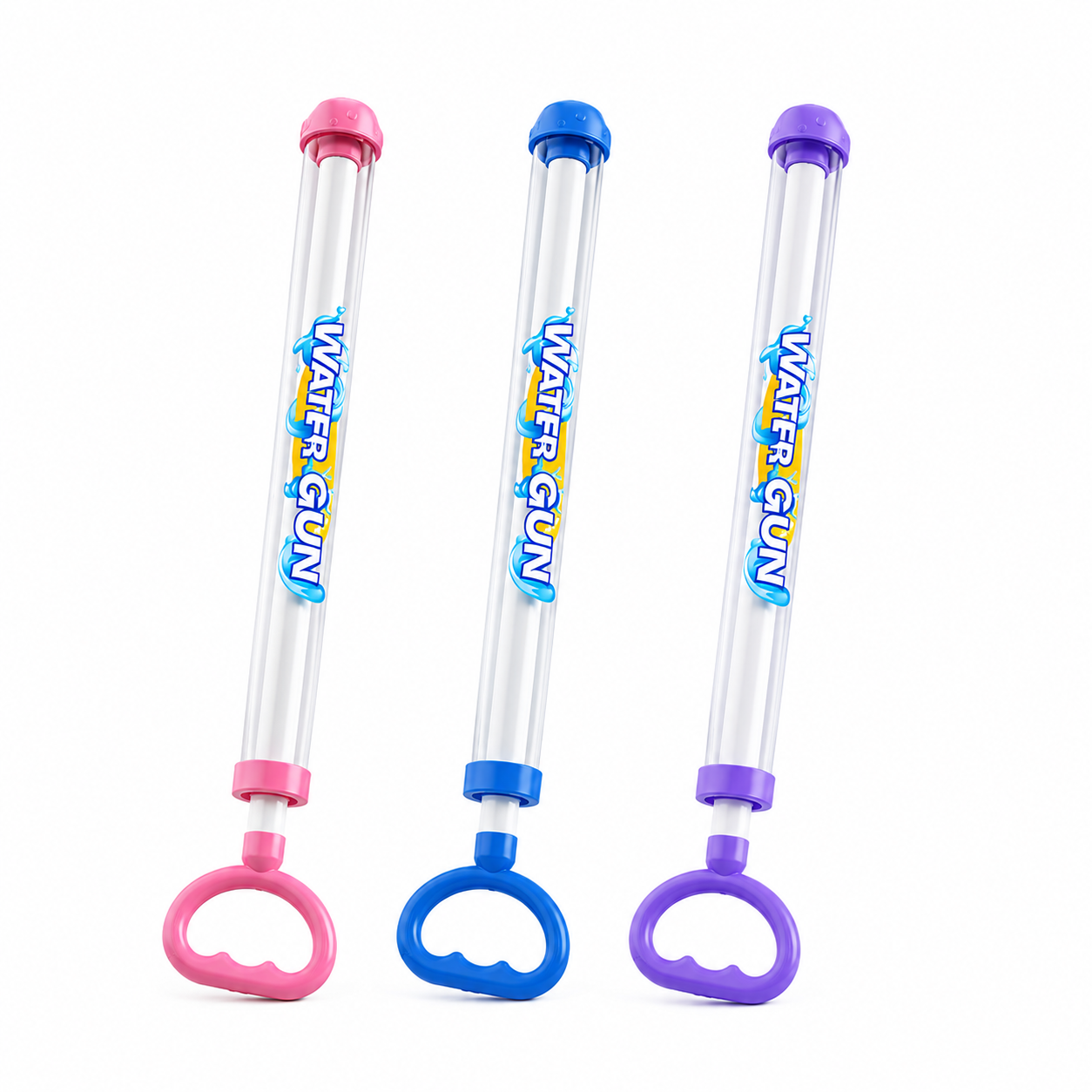 Pull-Back Water Spray Gun – Kids Outdoor Summer Toy