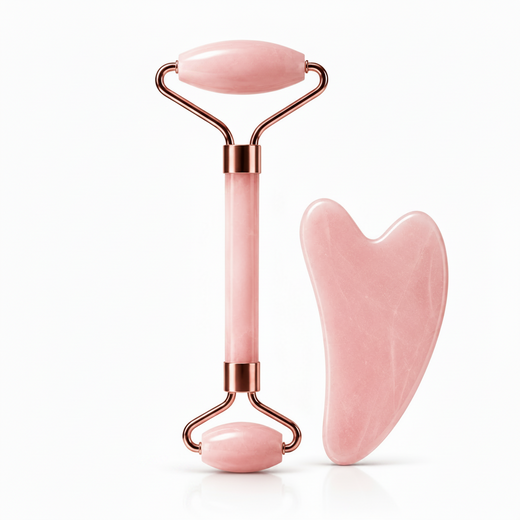 Facial Massage Roller – Face & Neck De-Puffing Tool