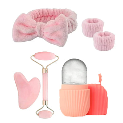 Cold therapy facial sculpting kit