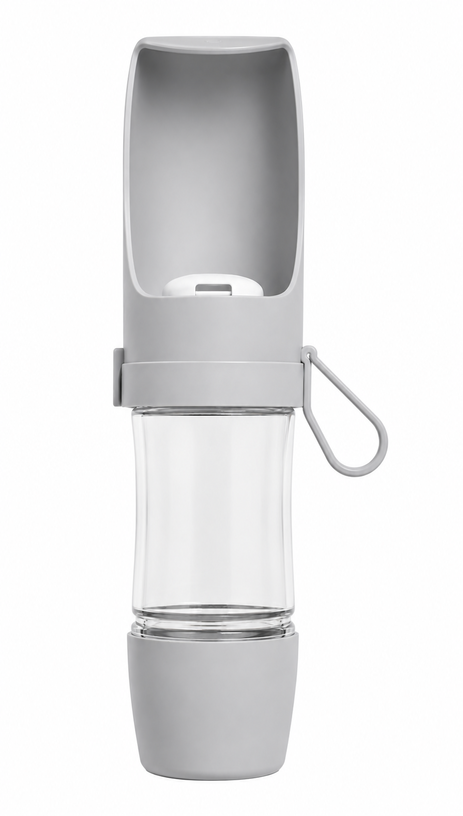 2-in-1 Dog Water Bottle with Food Container