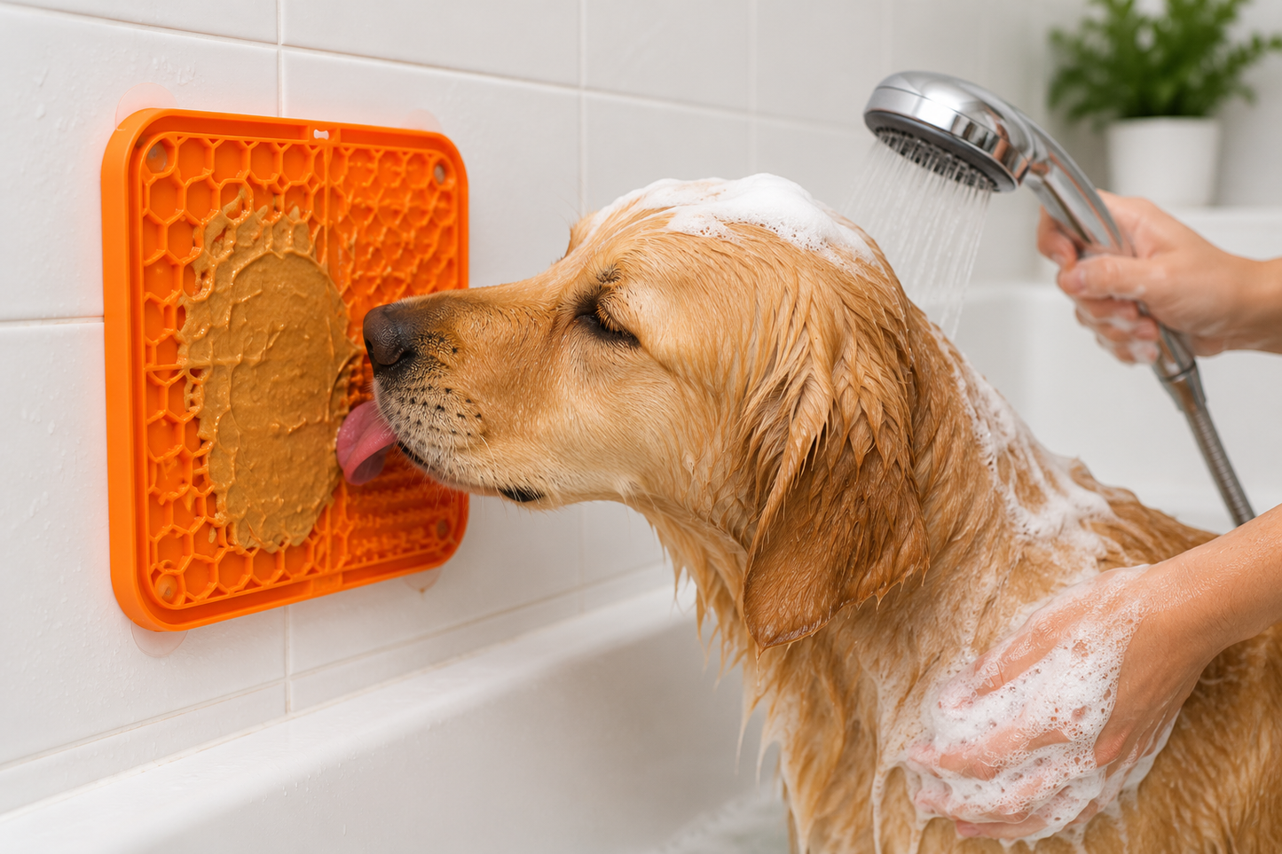 Dog Lick Mat – Silicone Slow Feeder