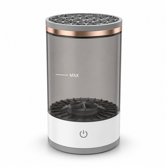 Electric Makeup Brush Cleaner – Spin-Clean Machine for All Brush Sizes