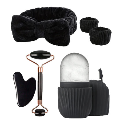 Ice roller and gua sha set
