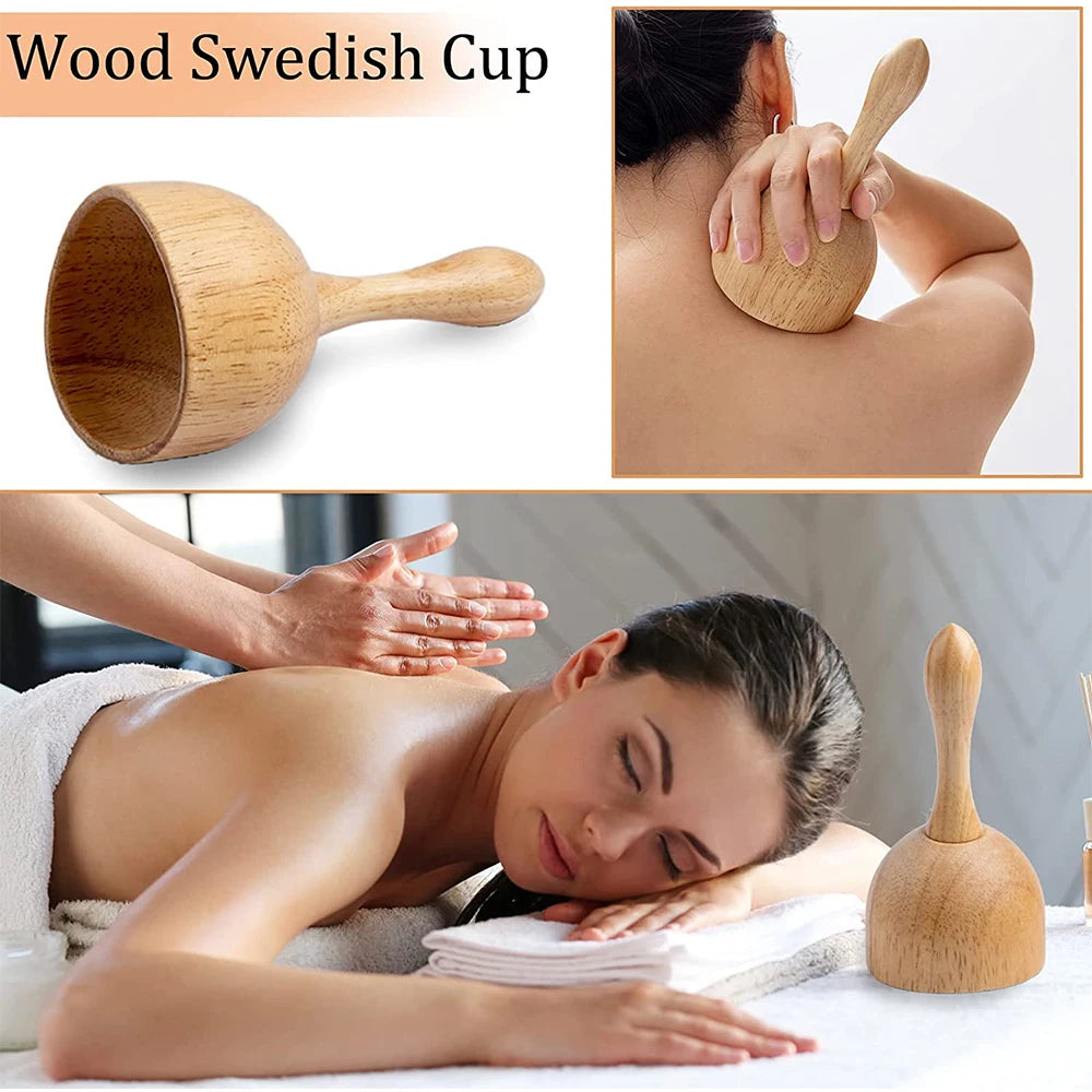 Wood therapy kit pieces