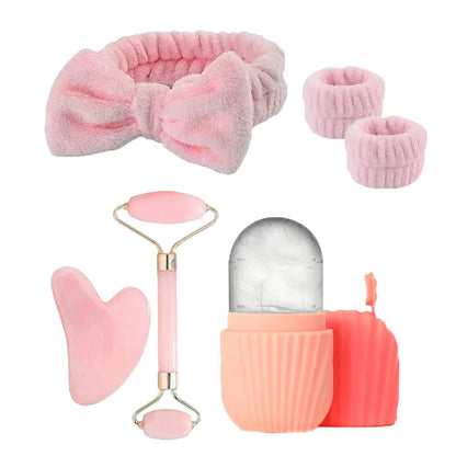 Cold therapy facial sculpting kit