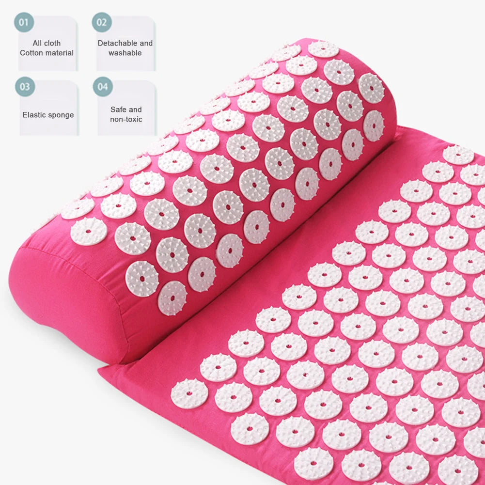 Acupressure set with carry bag