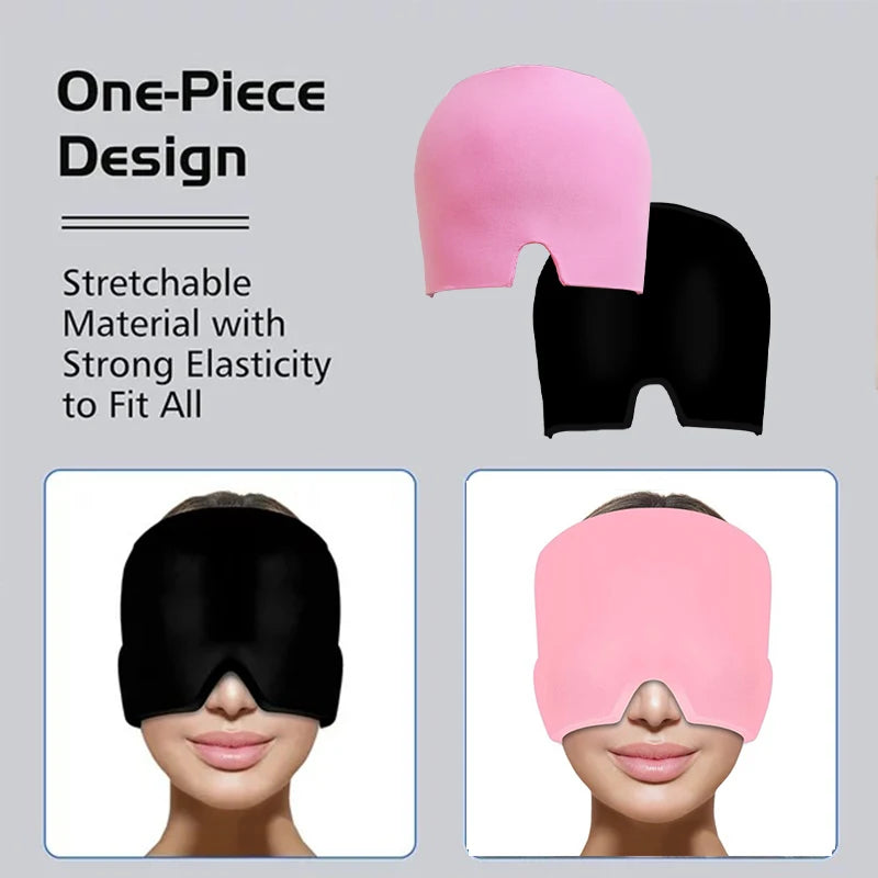 360 degree gel head wrap