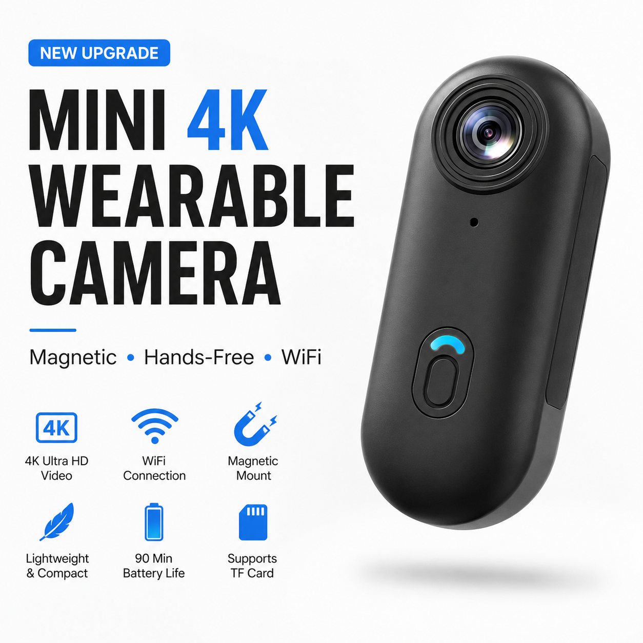Pet POV Collar Camera for Dogs & Cats