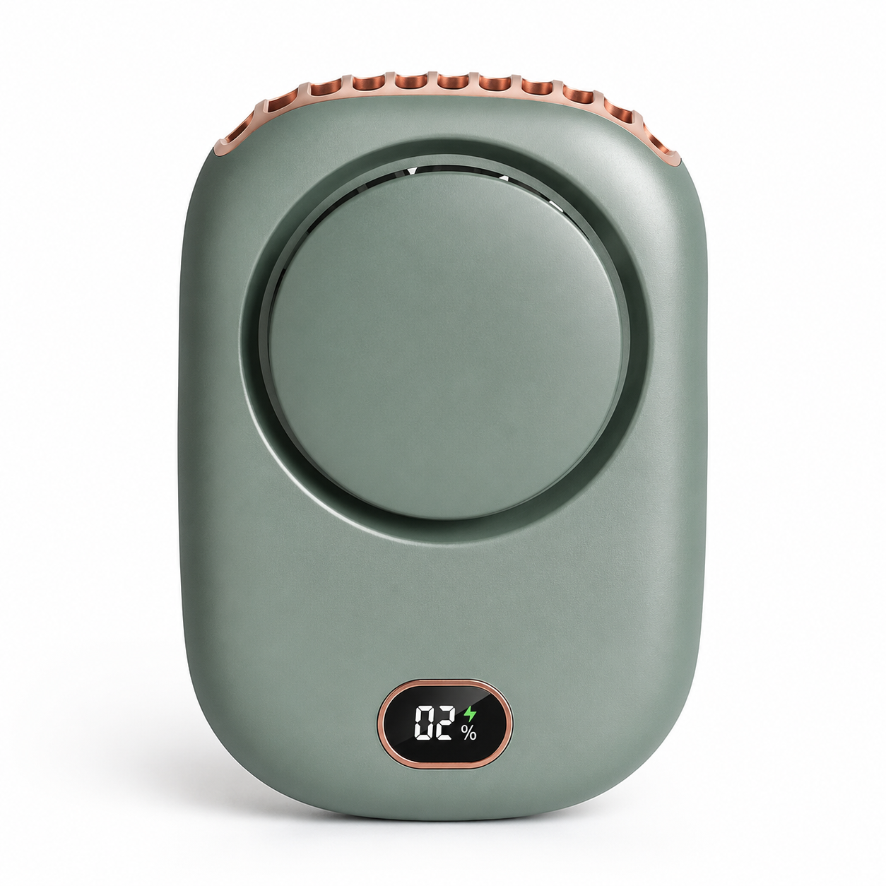 Bladeless Handheld Fan – Rechargeable, Ultra-Quiet Mini Fan