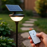 Smart LED Garden Light with Solar Charging & Remote Control