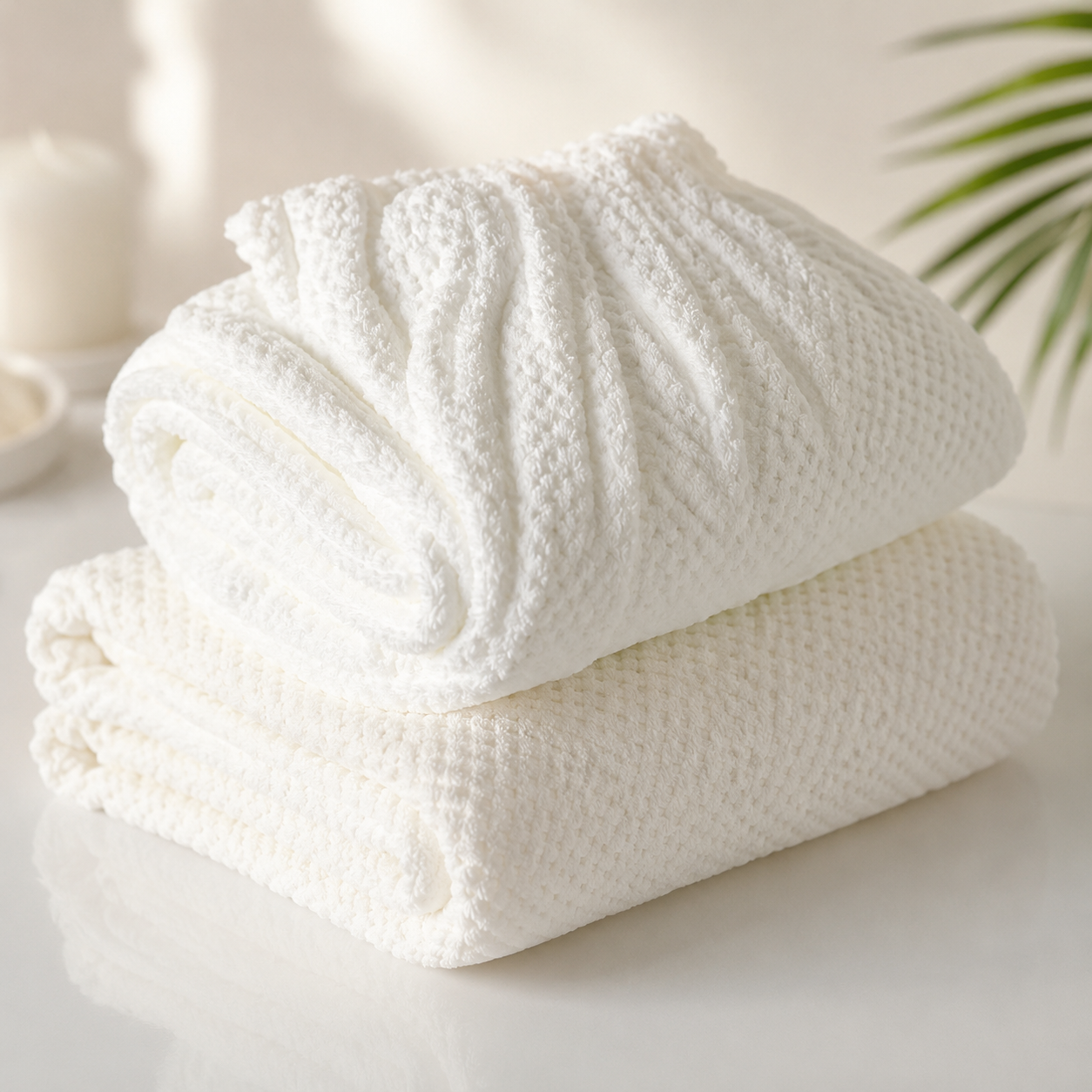 Microfiber Spa Wrap Set – Bath Towel Wrap & Hair Turban