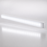 Motion-sensor LED light bar with cool white glow