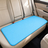 Close-up of the ice silk surface of the self-cooling pet mat