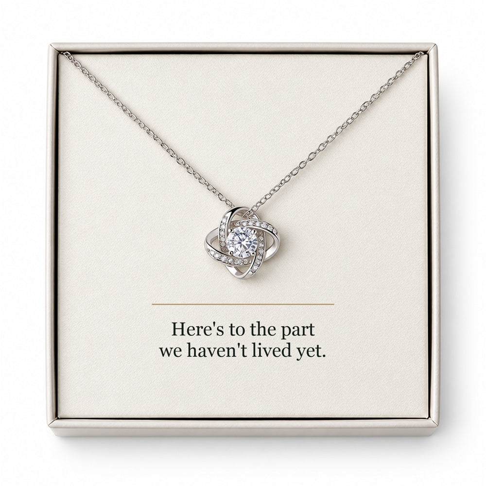 The Love Knot Necklace (Looking ahead)